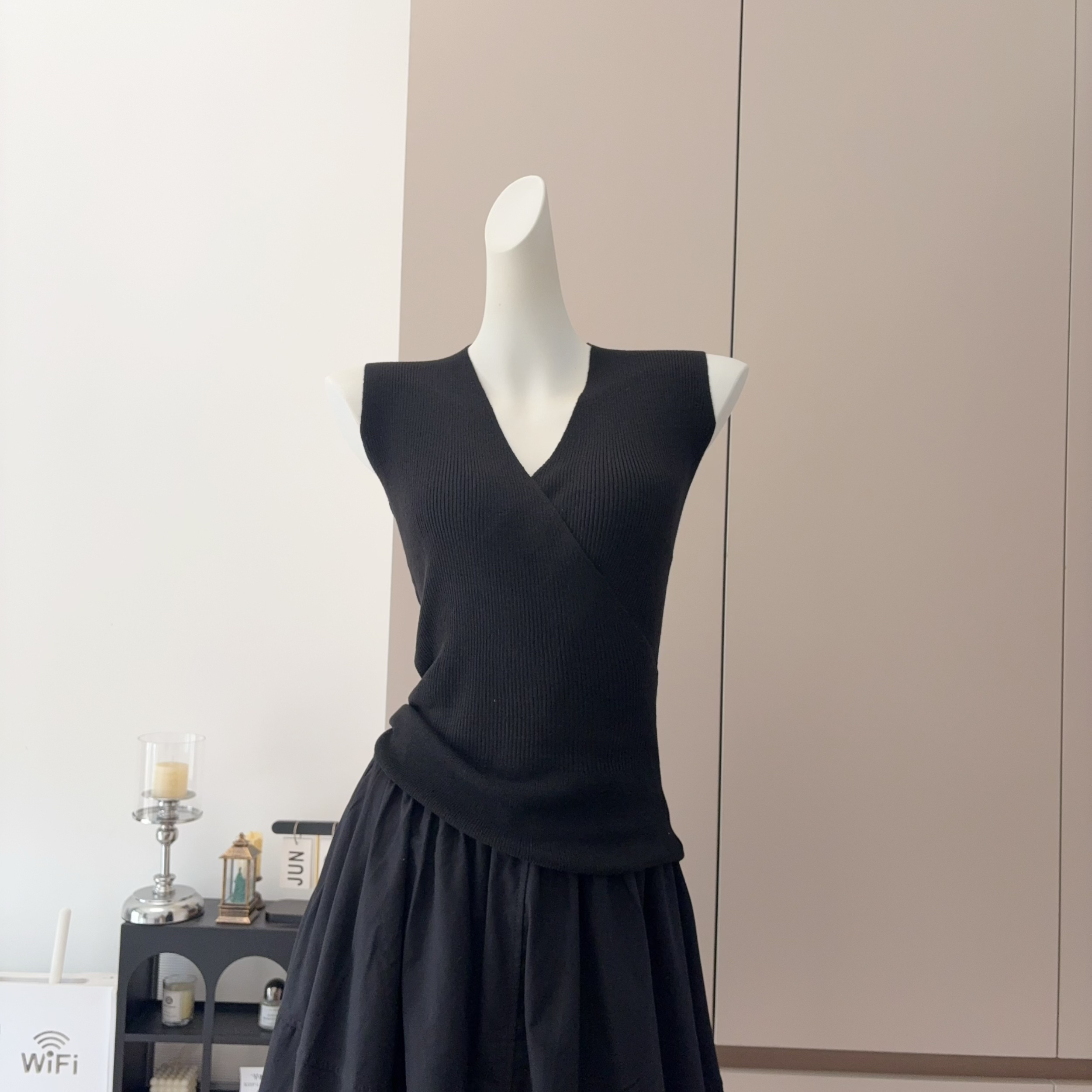 Miu Style 3D Bubble Skirt and Top Set Slimming Two Piece for Girls - Image 4